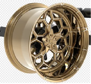 New INCA Customization Motorcycle Adaptations Gold Hubs/Rims Wheels for VRSCA V-ROD-Retrofit/Upgrade One Year