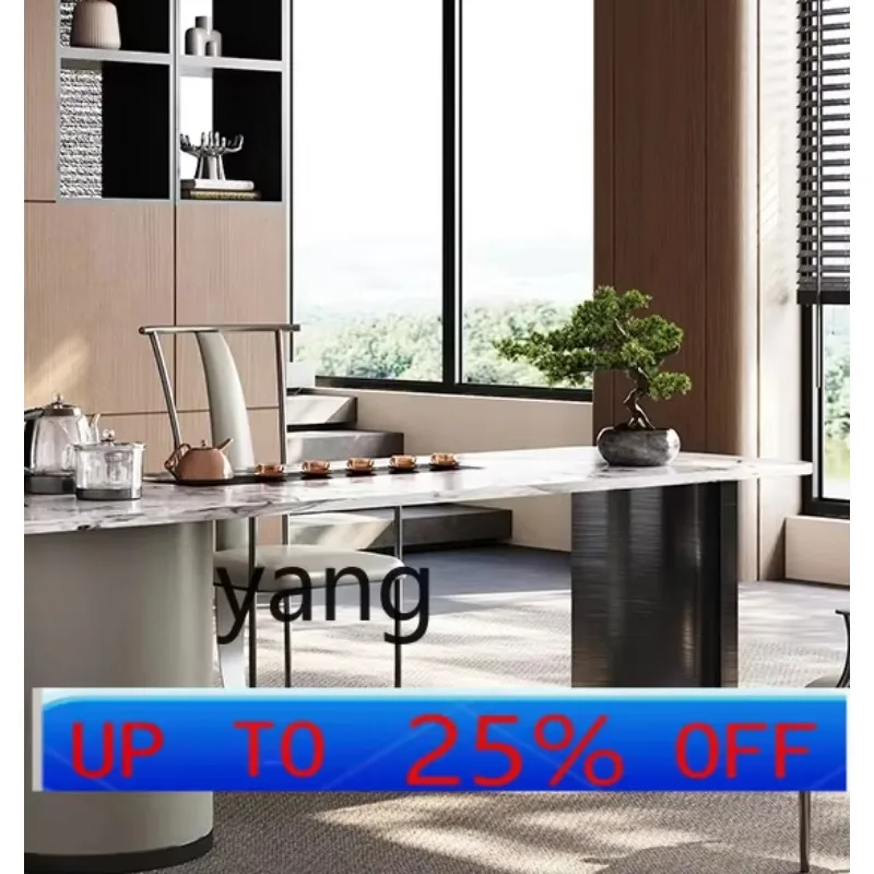LMM light luxury tea table minimalist home office tea table and chair combination