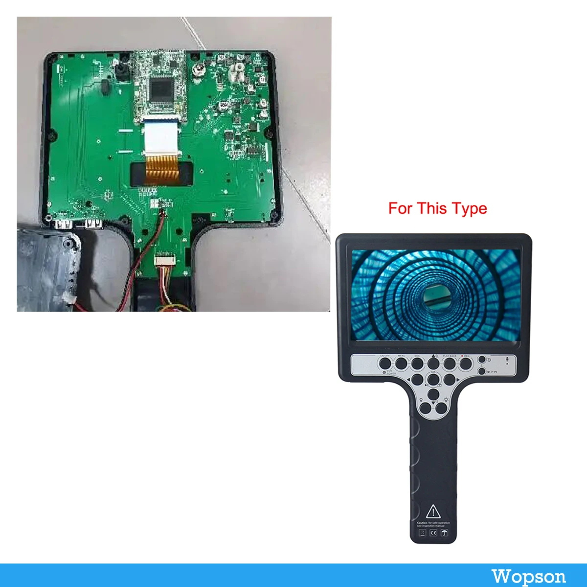 1080 DVR Module For Update 1080P Endoscope pipe inspection camera With 512hz sonda transmitter Self Leveling Function