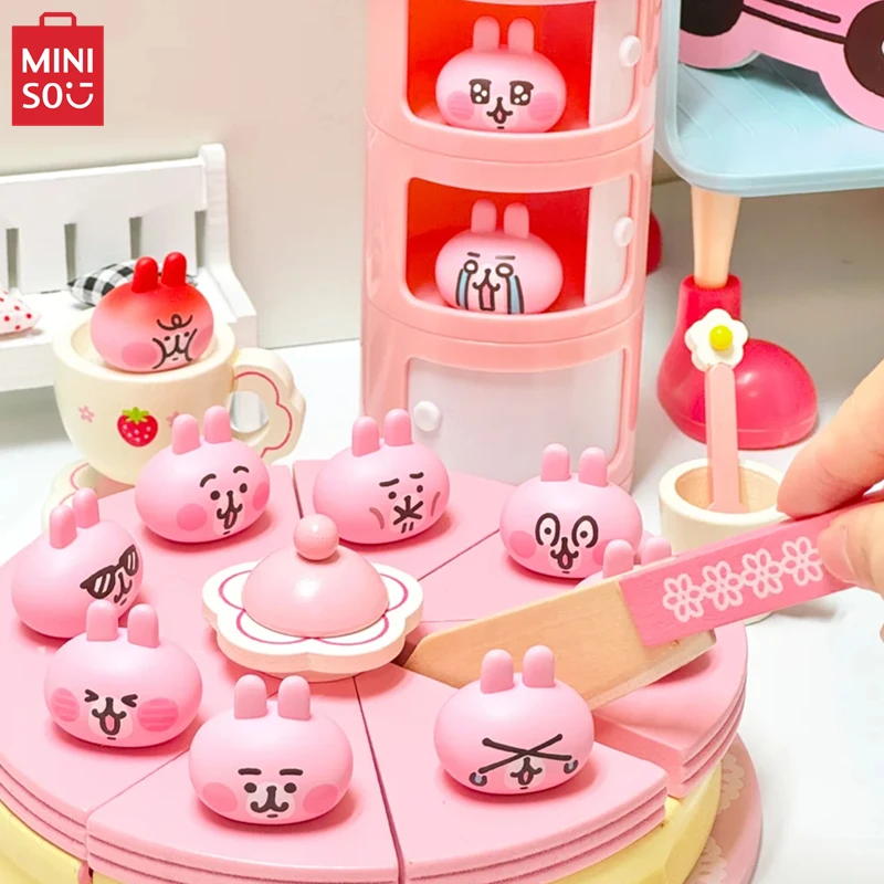 

MINISO слепая коробка Kanahei's Small Animal Series Expression Pack мини-модель фасоли Kawaii орнамент детская игрушка Рождественский подарок