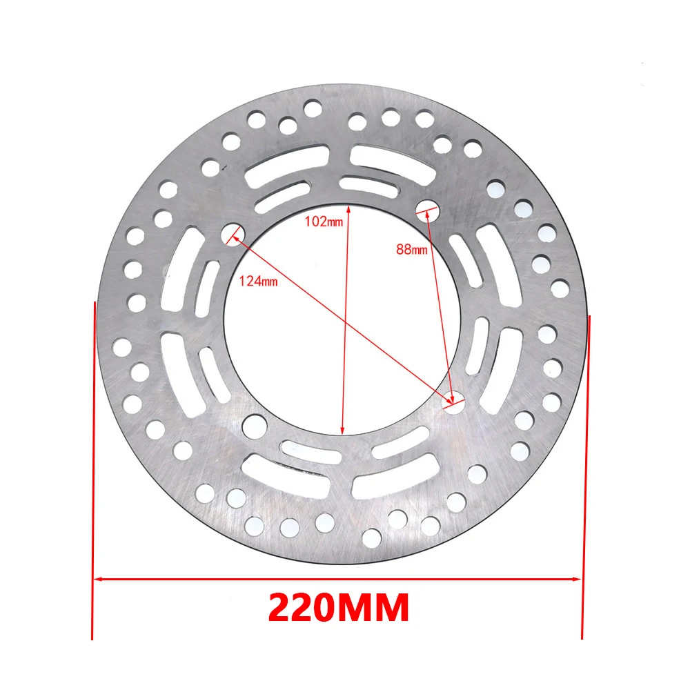 USERX Universal motorcycle Brake Disc Rotor For Honda PCX125 PCX150 PCX160 ABS 45351-K1Z-WA1-M1 view 5