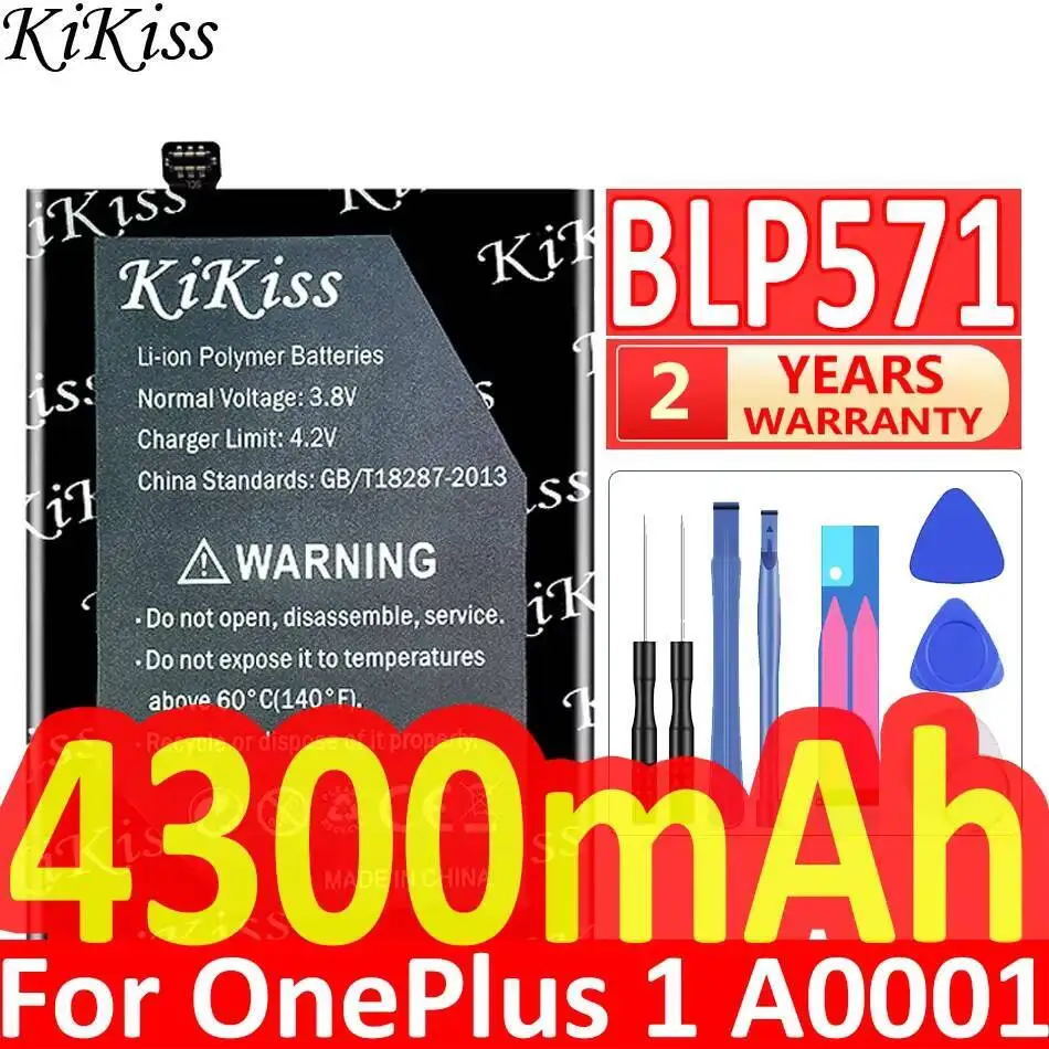 

For Oneplus 1 A0001 4300Mah BLP571 Long-Lasting Mobile Phone Battery Safe