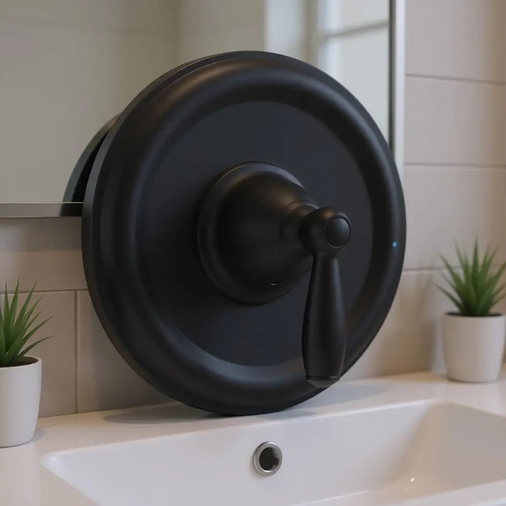 

Комплект отделки для ванны и душа Pure Balance, матовый черный, совместим с клапанами Posi-Temp