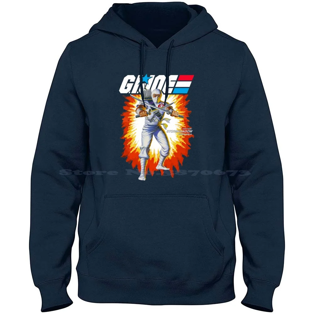 Art Shadow 100% Pure Cotton Hoodie Tshirt Gi Joe Cartoon G I Joe Arah G I Joe Trooper Gi Joe Heroes Vintage Gi Joe G I Joe