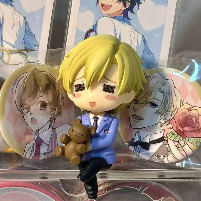 Ouran-figura del Club de presentador de la escuela secundaria, Suou Tamaki Chibi, modelo de figura de acción de Anime, juguetes coleccionables para niñas, regalos de adorno