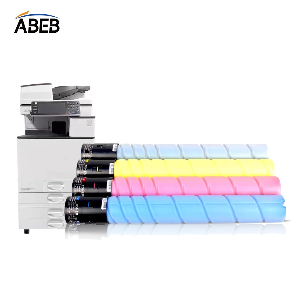 1 Juego de cartuchos de tóner TN221 para Konica Minolta Bizhub C227 C287 C7528, calidad OEM, tóner de alto rendimiento compatible BK 500g CMY 400g