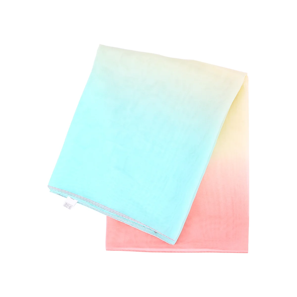 

Elegant Gradient Color Scarf for Women Chiffon Lightweight Fashionable Wrap Sky-Blue Pink Suitable All Occasions Wear Multiple