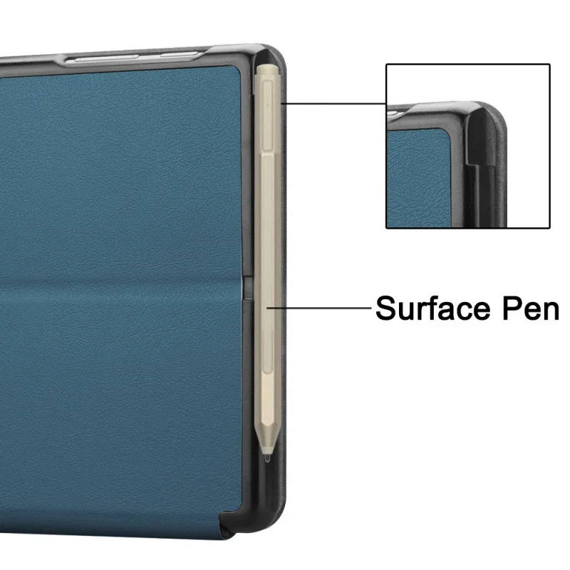 Fotografia 6: Capa Protetora para Microsoft Surface Go4/Go3/Go2 com Suporte Frontal para Teclado e Tablet