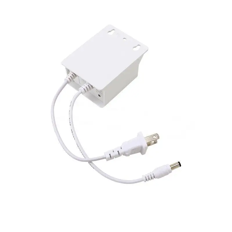 12V 2A Waterproof Power Adapter AC DC Charger 100-240V Overload Protection for Garden Irrigation Controller