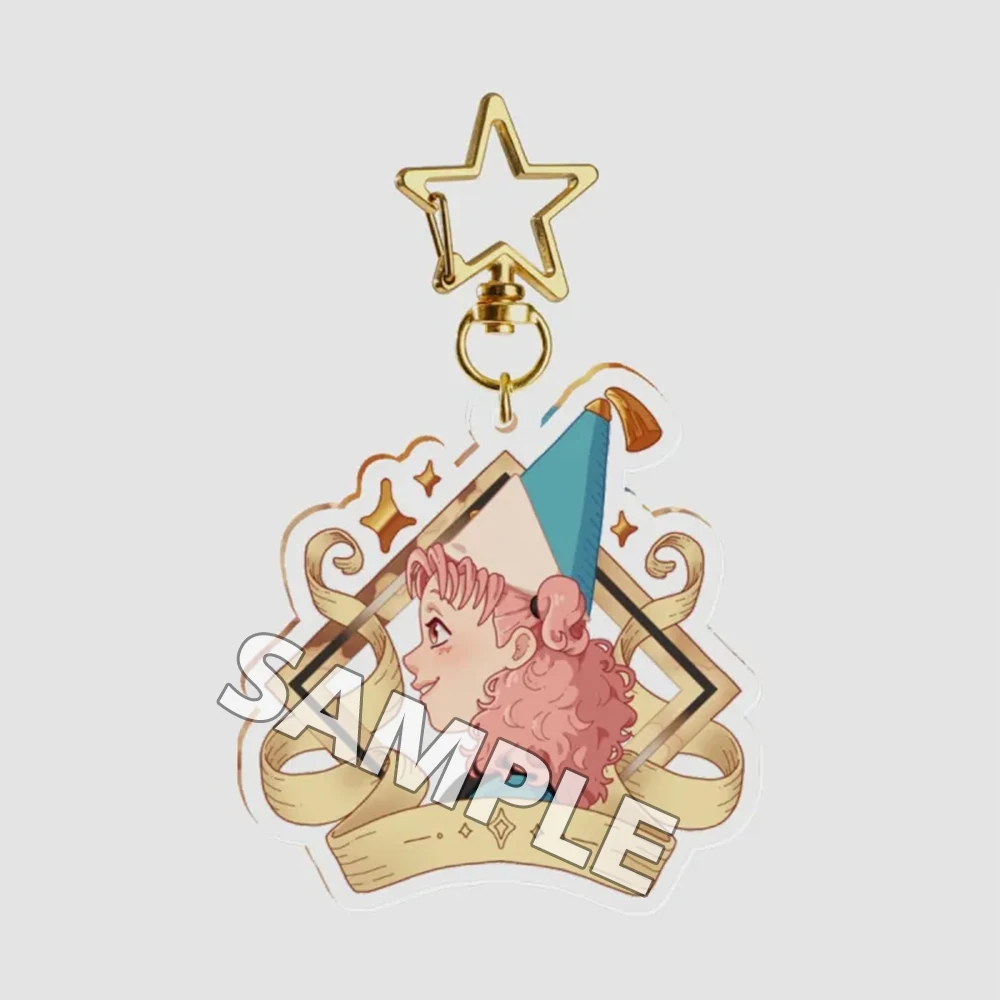 Anime Peripheral Acrylic KeyChain WHA Coco Agott Arklaum Olruggio Qifrey Tetia Richeh Ininia Backpack Pendant Exquisite Gift view 4