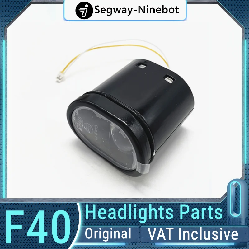 Original Headlights Spare Part For Ninebot by Segway Ninebot F40 F30 F20 KickScooter Smart Electric Scooter Headlights Accessory