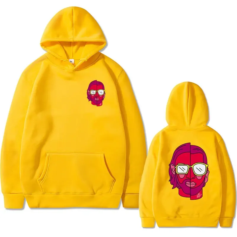 Le Monde Chico Doppelseitige Grafik Druck Hoodie Album PNL Französisch Rap Hip Hop Hoodies Kleidung Männer Frauen Mode Marke streetwear