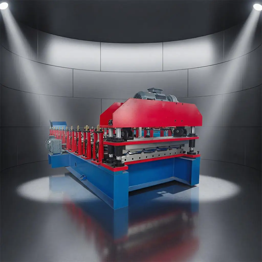 Factory Price Ibr 840 Roof Sheet Roll Forming Machine Single Layer Metal Steel Roof Tile Panel Roll Forming Making Machine Price