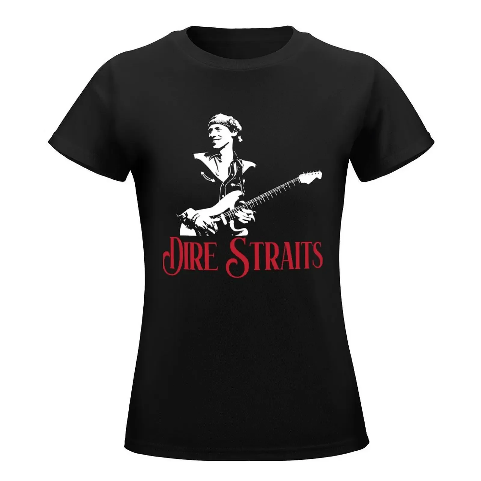 Rock band Dire Straits T-Shirt Blouse cute tops summer tops Women tops