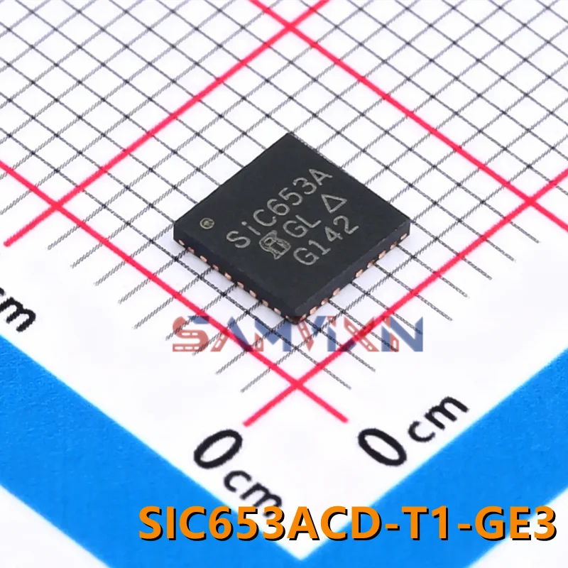 SIC653ACD-T1-GE3 (10pieces) integrated power stage solutions optimized for synchronous buck applications ,Original In Stock
