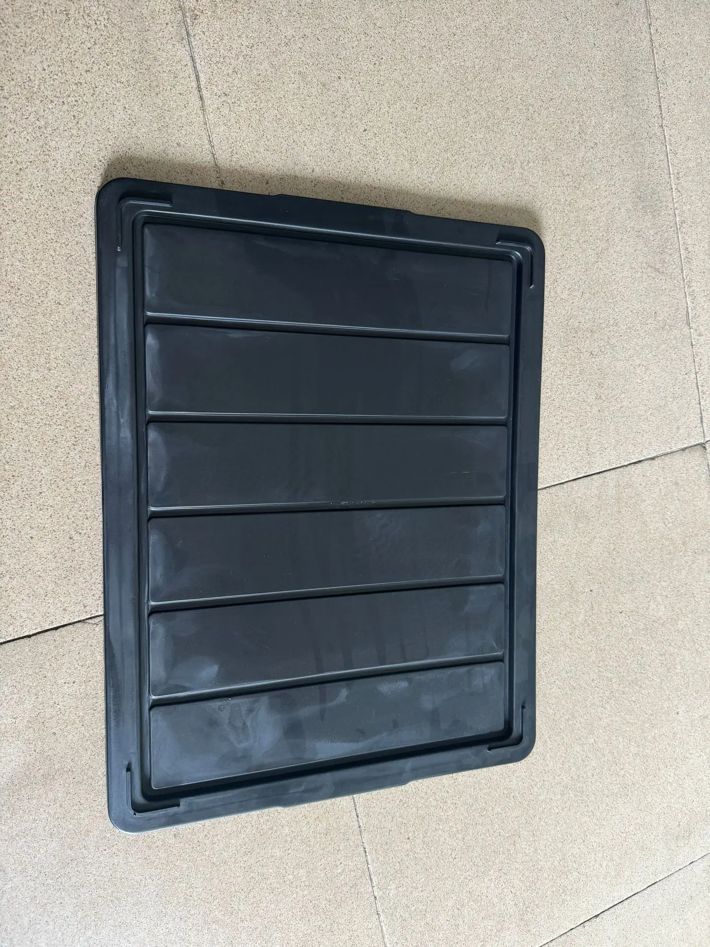 กล่องป้องกันไฟฟ้าสถิตย์ ปี 2025 - กล่องพลาสติกสีดำ มีทุกขนาด รูปทรงสี่เหลี่ยมผืนผ้า มีฝาปิด ดีไซน์หนาพิเศษ