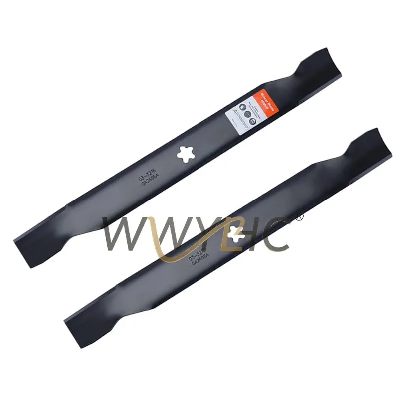 for2pcs138971 lawn mower blades for Craftsman LT1000 LT2000 42-inch deck