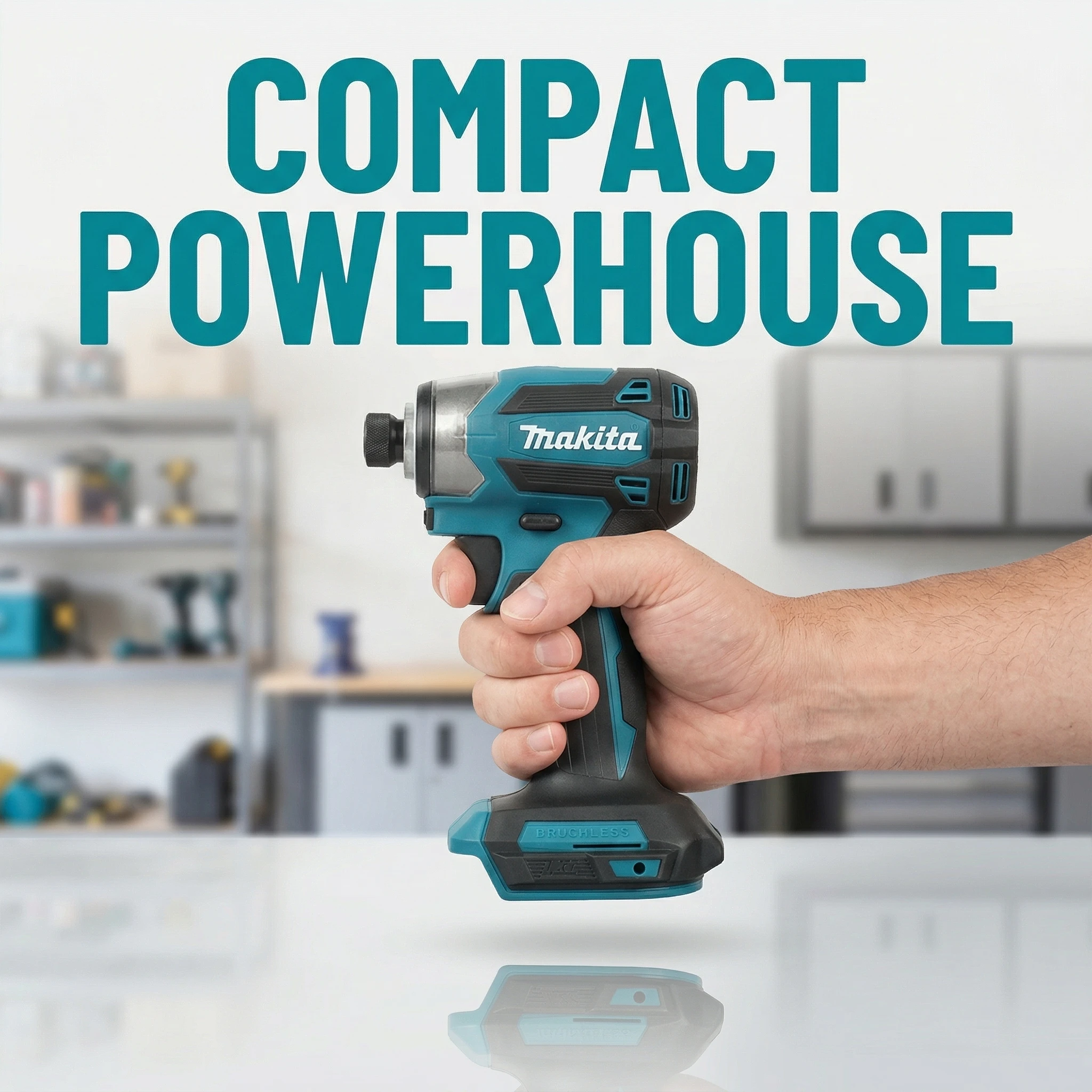 Makita DTD173 18V Brushless Impact Driver Cordless 180Nm Electric Screwdriver with LED Multi-function Household Tool