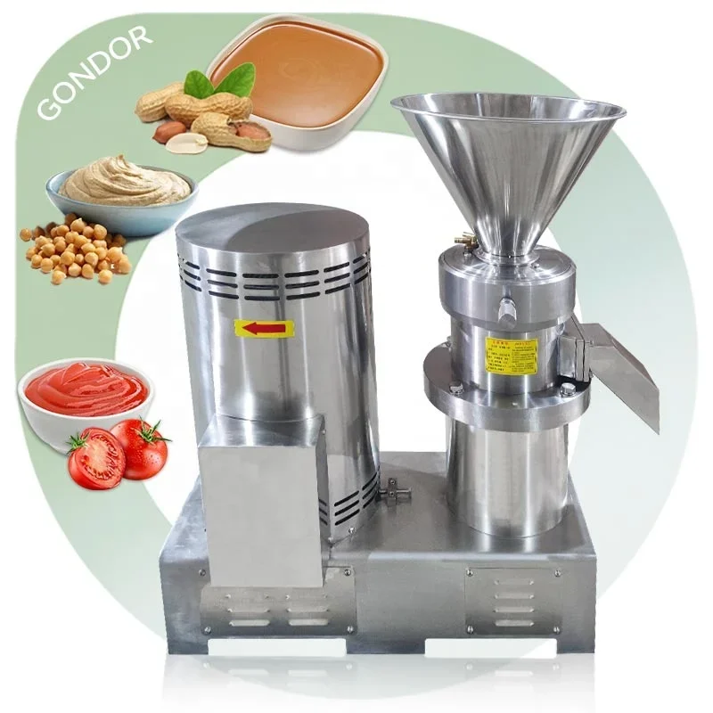 Milk Make 40kg Paste Motor Sesame Grinder Nut Processor Small Gasoline Peanut Butter Machine for Walnut