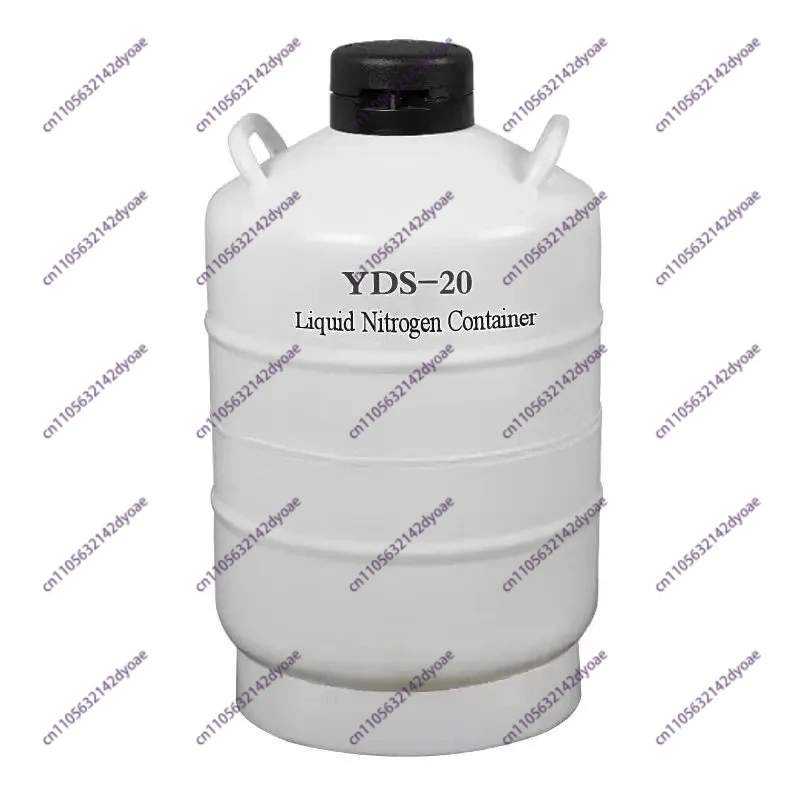 Contenedor de nitrógeno líquido YDS-10L 50/80/125/210MM, tanque criogénico Dewar, contenedor de nitrógeno líquido con tanque de nitrógeno líquido