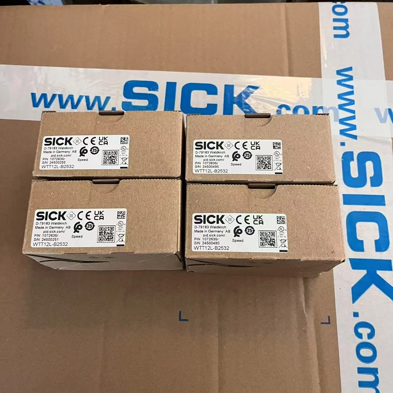 

Sick Laser Distance Sensor WTT12L-B2532 Order Number 1072635 Sensor In Stock Brand New Original Genuine