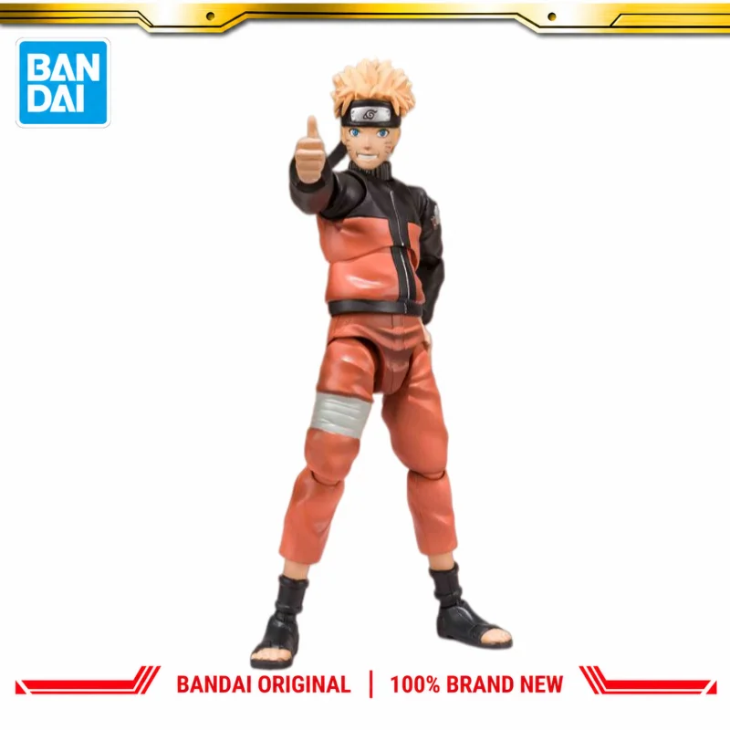 

In Stock Bandai Original Bandai Naruto Uzumaki Naruto Action Figure Model Doll Brand New Boxed Anime Characters Toys Model