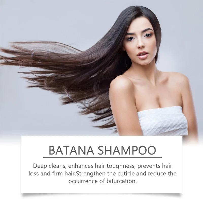شامبو زيت باتانا - تنظيف ومرطب لطيف، يتحكم في الزيت للشعر الناعم اللامع، يهدئ فروة الرأس جميع أنواع الشعر #3