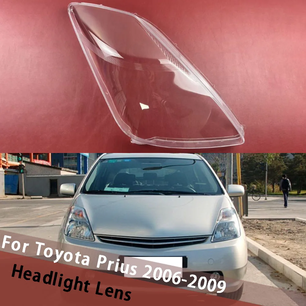 

For Toyota Prius 2006-2009 Transparent Lampshade Lampcover Headlamp Cover Lens Headlight Case Housing Lamp Shell Plexiglass
