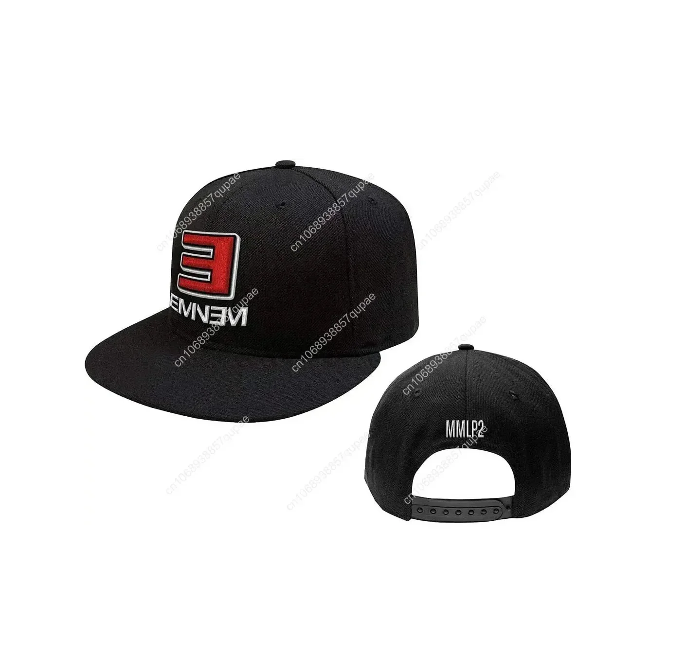 

Eminem Men's MMLP2 Snapback Baseball Cap Adjustable Black