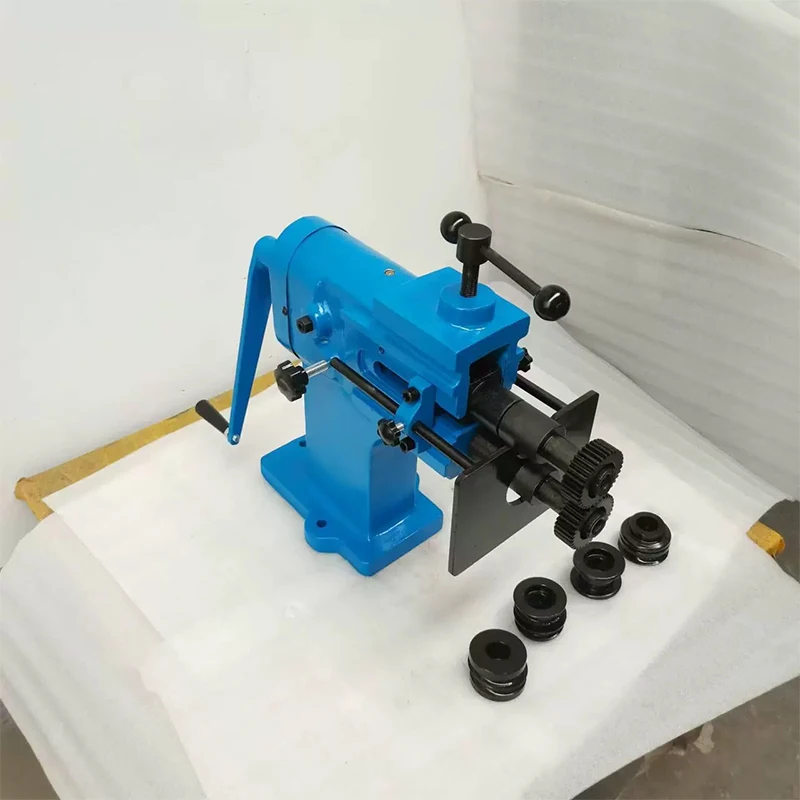 TB-12 Manual Edge Bending Machine Roll Forming Bead Bending Machine Sheet Metal & Leather Embossing Machine (Customizable)
