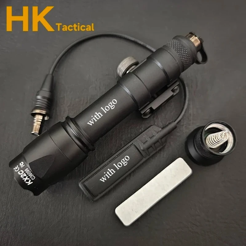 NONE Taktische SF M600 M600C WaffeGun Licht Airsoft Gewehr Taschenlampe Scout Licht Taschenlampe Jagd mit 20mm/mlok Pad Basis zubehör 8