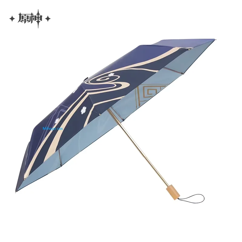 Genshin Impact Official Kamisato Ayaka Theme Impression Series Umbrella Practical Birthday Gift for Valentine's Day