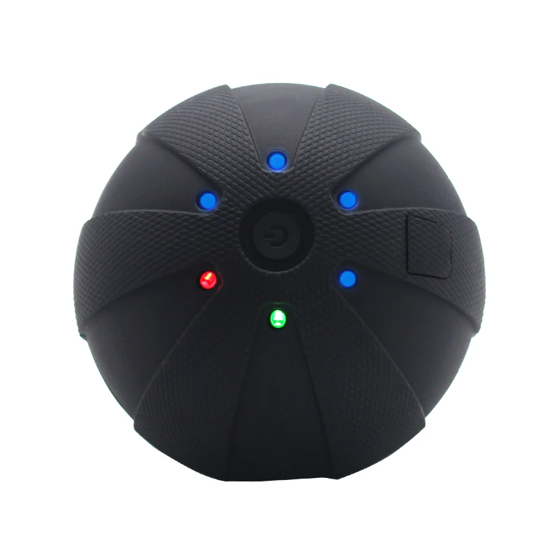 

OEM 9cm High Quality Electric TPE Wrapping Sport Deep Tissue Fascia Trigg Points Vibrating Massage Ball Roller
