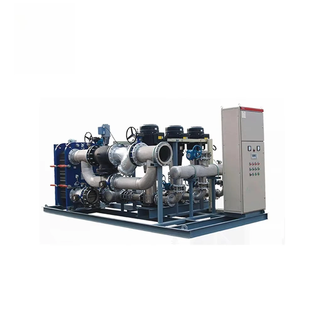 Sistema de agua caliente Industrial, radiador, refrigeración, calefacción, juego completo de placa intercambiadora de calor, unidad de calor