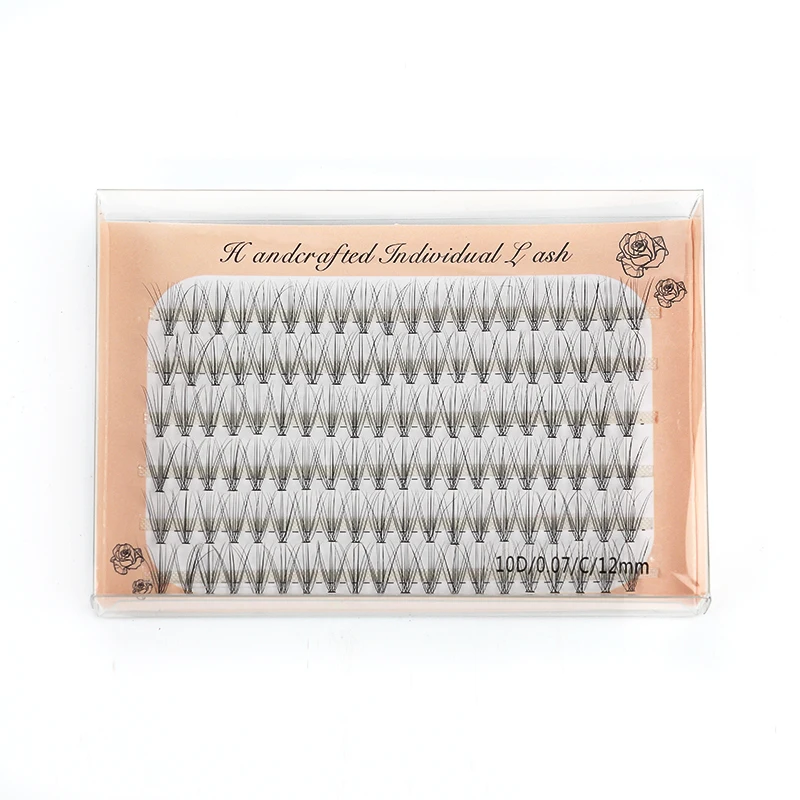 60/120 حزم كاذبة رمش تمديد رموش بالمنك الطبيعية مجموعات الفردية 10D جلدة عناقيد ماكياج أهداب عيون فو Cils