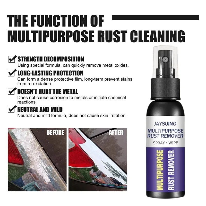 50Ml Multifunctionele Auto Anti-Roest Verwijderaar Onderdelen Onderhoudsmiddel Cleani Derusting Spray Cleaner Metalen Roest Remover Tool