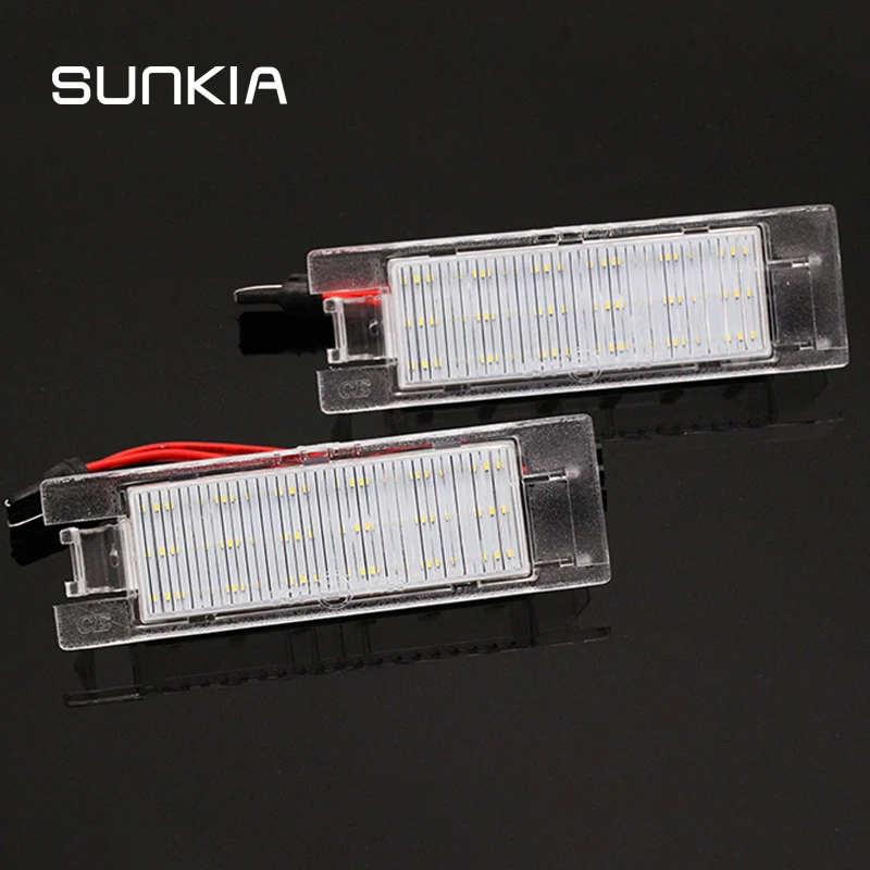 Luce del numero di targa a LED per auto per Opel Zafira B Astra H Corsa D Insignia Tigra-B per Hyundai IX35