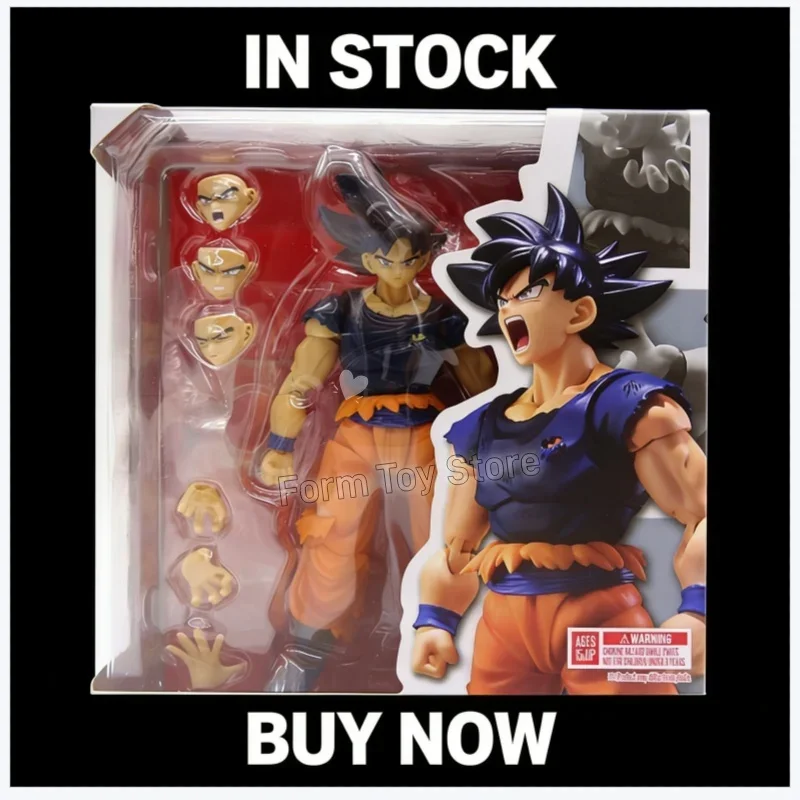 

Коллекционная фигурка Dragon Ball Super Son Goku Migatte No Goku Kizashi с подвижными суставами, высококачественная модель, подарок на день рождения