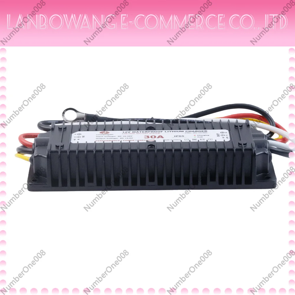 Waterproof 12.6V 14.6V 29.2V 43.8V LiFePO4 Charger, 10A/15A/30A Smart Battery Maintainer for Electric Car Power Tool RV