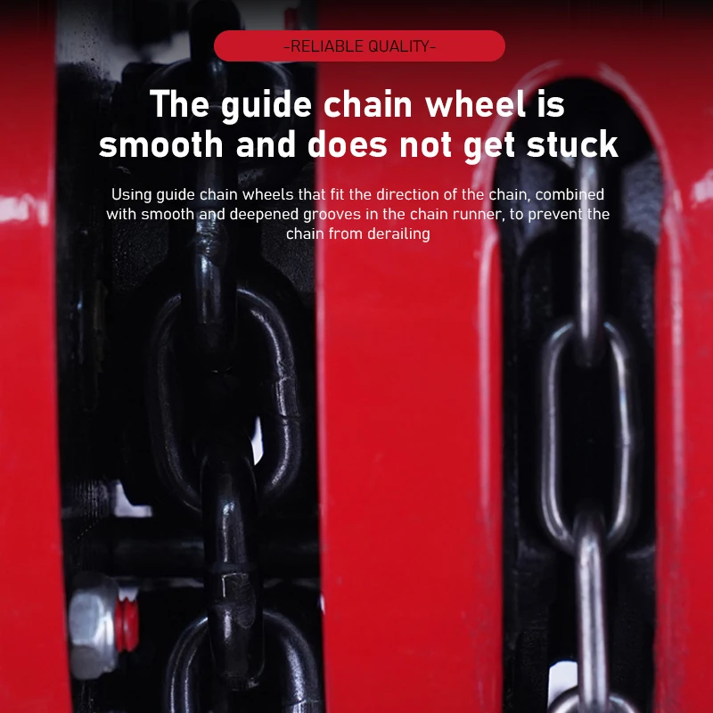 รอกโซ่แบบมือหมุน 3 เมตร อุปกรณ์เสริมรอกเครน รอกยกของสำหรับใช้ในบ้านและอุตสาหกรรม รอกยกแบบใช้มือ 1 ตัน 2 ตัน 3 ตัน รอกโซ่ยกแบบใช้มือ