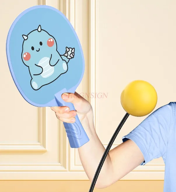 Trener tenisa stołowego dla uczniów szkół podstawowych: narzędzie do samodzielnego treningu do ćwiczeń dla dorosłych w pomieszczeniach domowych