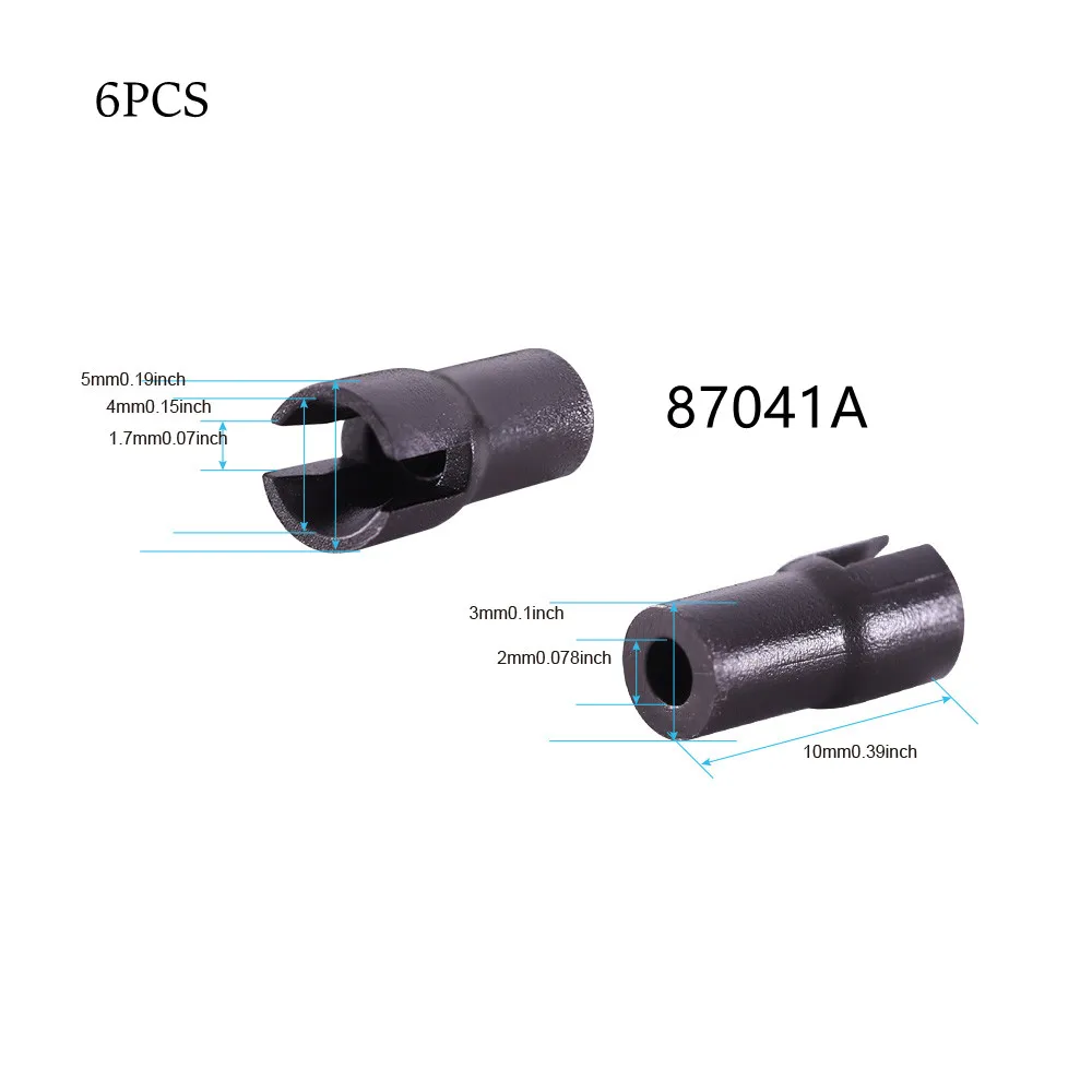 6pcs 1:87 Ho Scale Coupler Connector Railway Train Accessories Motor Drive Rod Train Model Connecting Rod