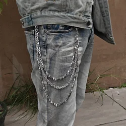 Copper leaf litter Round Bead Simple Style Pants Chain 2015 New Model Men's And Women's Styles Advanced Texture y2k Accessories