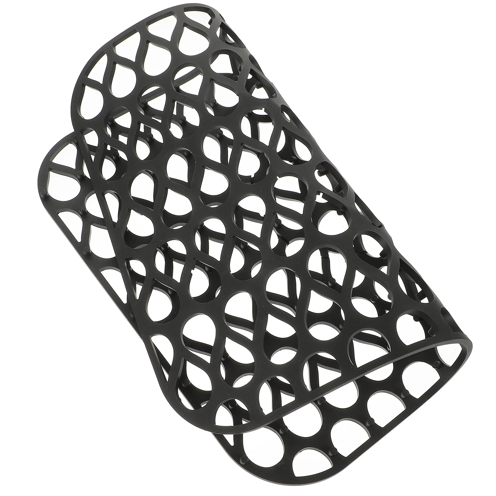 

Durable Non-Slip Silicone Sink Mat Hollow Kitchen Protector Easy Drain Safe Storage Effortless Cleaning Kitchen Sink Mats