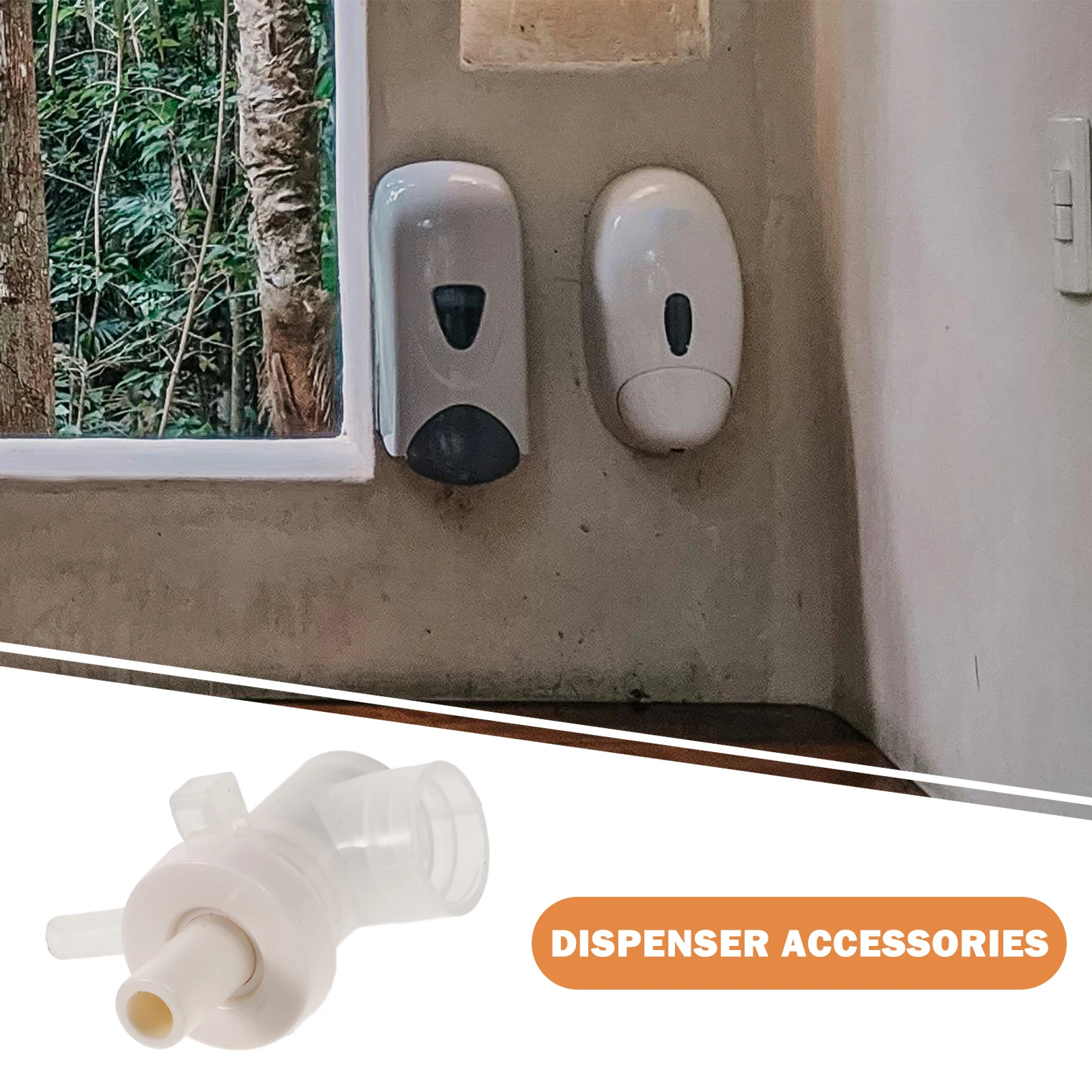 

Pump Head Soap Dispenser Accessories Replacement Bottle Pumps Wall Mount Shampoo Dispenser Parts Empty Container Body Wash