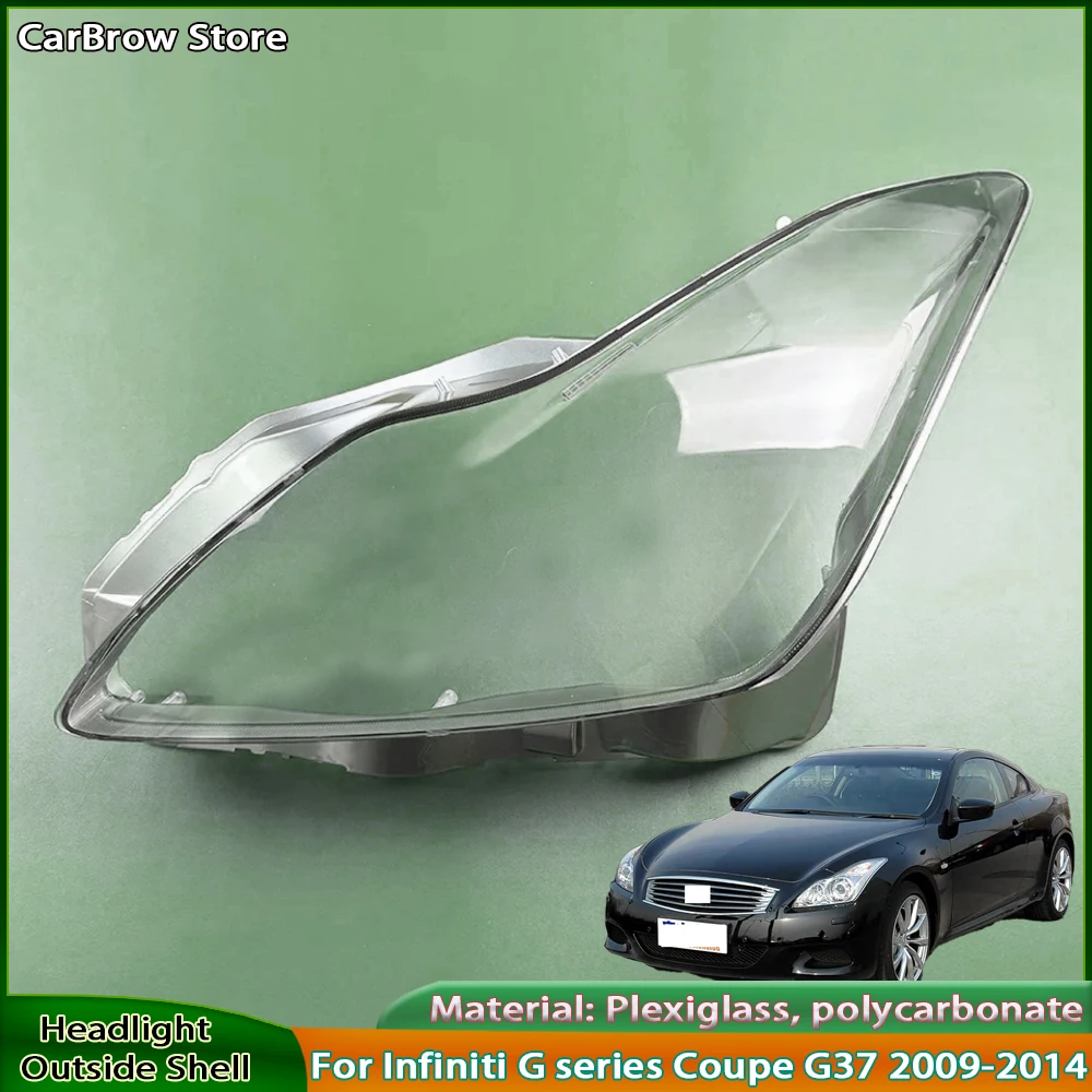 

Для Infiniti G series Coupe G37 2009-2015 автомобильный передний фонарь в сборе заменяет оригинальную крышку объектива корпуса передней фары