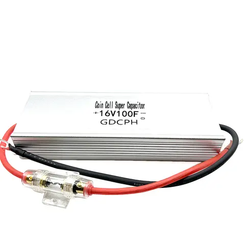 GDCPH 16V100F Automotive Rectifier Module 2.7V600F Capacitors With Ordinary Fuse Backup Power Supply Large Capacity