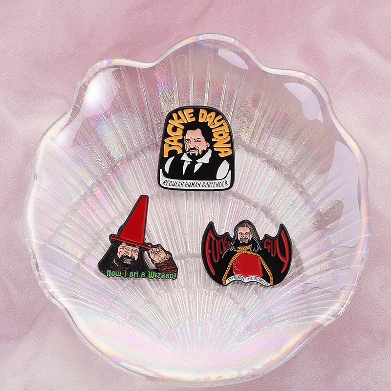Horror Movie Characters Enamel Pins Cartoon Badges Metal Lapel Brooch For Backpacks Brooches Fashion Jewelry Accessories Gifts