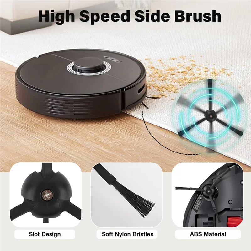 

Top Deals Accessories Kit For Roborock S8 Maxv Ultra Robot Vacuum,Main Brushes,Dust Bags, Mop Cloths, Filters,Side Brushes