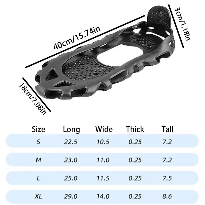 Ice Cleats Crampons Snow Cleats Shoe Spikes For Snow And Ice With 30 Alloy Studs Shoe Spikes Grips Traction Outdoor Roofing